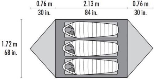 купить Палатка MSR Mutha Hubba NX V2 green в Кишинёве 