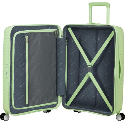 купить Чемодан Samsonite Soundbox 67/24 TSA Exp Kiwi Verde (88473/A938) в Кишинёве 