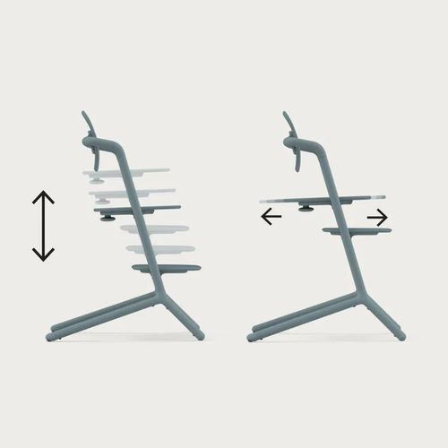 cumpără Scaun de masă Cybex 521003191 Scaun de masa 4 in 1 Lemo Pearl Pink Light Pink în Chișinău 