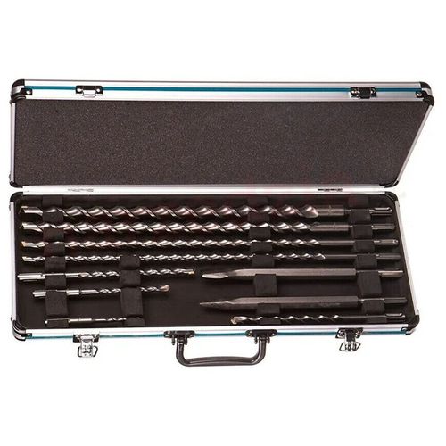 купить Набор головок, бит, насадок Makita D-42385 Set 10 dalti/burghie valiza alum. 250mm в Кишинёве 