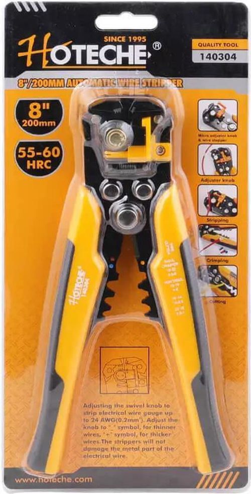 купить Ручной инструмент Hoteche 140304 клещи для снятия изоляции 0.2-6mm в Кишинёве 