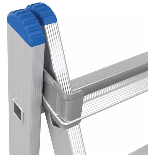 купить Лестница Nex Home Scară Metkas din aluminiu cu două secțiuni 2x7 (2,81m) в Кишинёве 