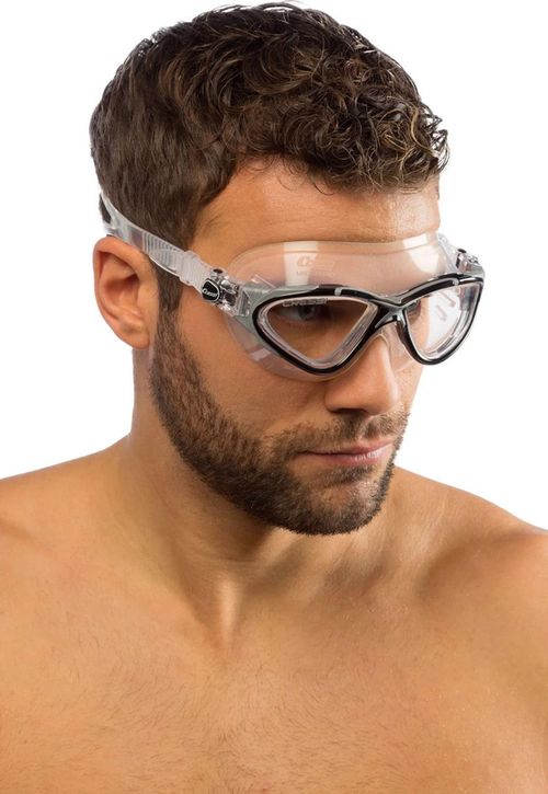 купить Аксессуар для плавания Cressi-Sub Ochelari inot PLANET SIL black/frame lime black (DE202767) в Кишинёве 