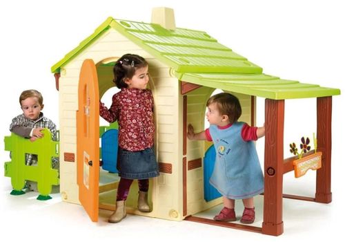 cumpără Complex de joacă pentru copii Injusa 2033 Căsuţă Grădină la țară 199*109*121 cm în Chișinău 