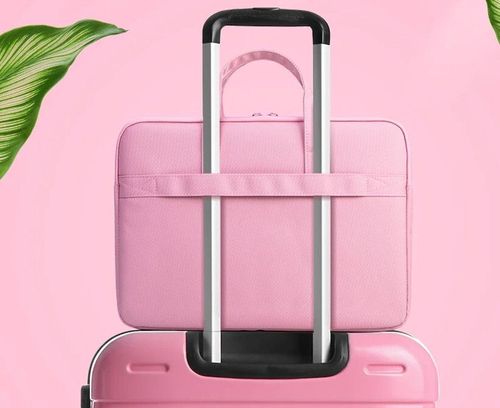 cumpără Geantă laptop Deli DL63756-PK Geanta pentru laptop 39x4x28cm, roz în Chișinău 