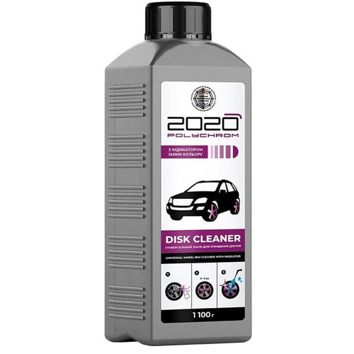купить Средство для ухода за авто Polychrom 2020 Solutie pentru Curatarea Jantelor DISK CLEANER, 1,1 kg в Кишинёве 