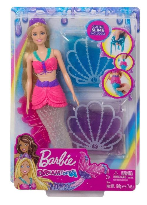 cumpără Păpușă Barbie GKT75 Sirena Dreamtopia Culori Incredibile în Chișinău 