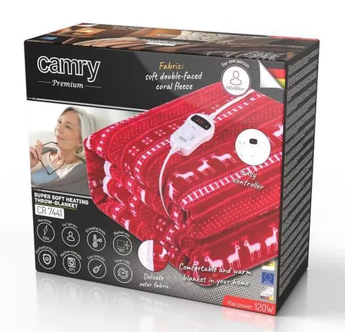 купить Простынь электрическая Camry CR 7441 C в Кишинёве 