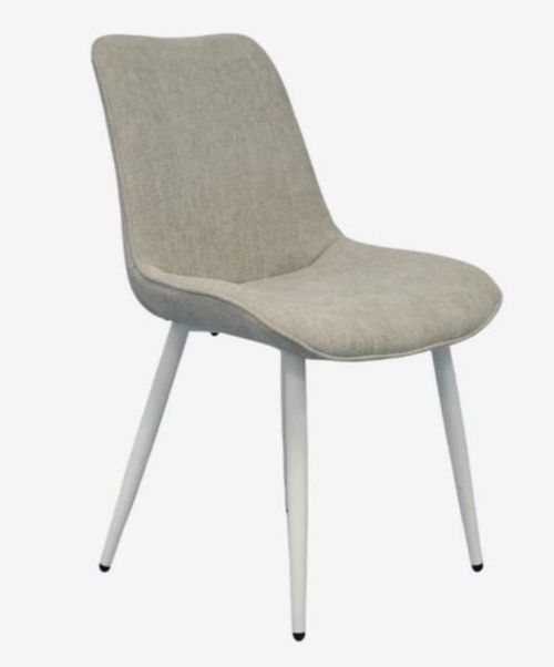 купить Комплект стол и стулья Evelin di Costacurta стол DT-432-1R Wh + 4 стула YTC-055Wh Light grey в Кишинёве 