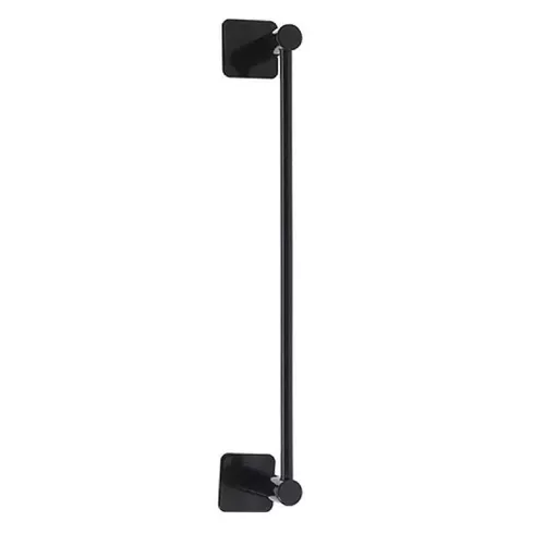 купить Держатель для полотенец Promstore 28933 Suport prosoape cu ventuze Bathroom Solutions 42x5x7cm, negru, metal в Кишинёве 