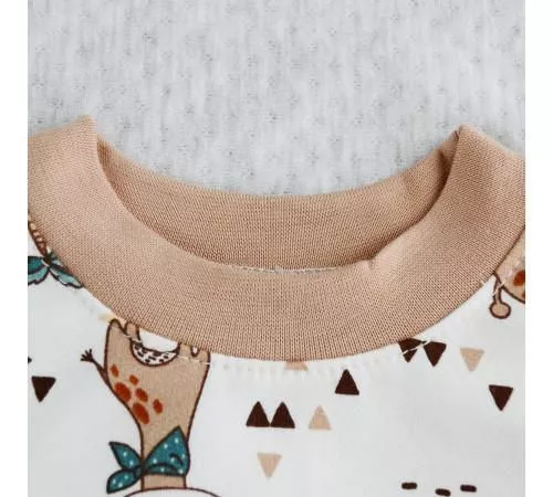 купить Детская одежда Minikin 2430101110 Пижама р-р110, бежевый, унисекс в Кишинёве 