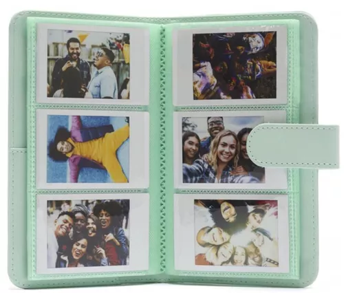 cumpără Aparat foto instant FujiFilm Instax mini 12 Mint green cu husa, album foto si film 1x10 în Chișinău 