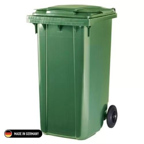 cumpără Coș de gunoi Hydro S Tomberon plastic cu roti cauciuc, greu, 240 L, verde 8001218 în Chișinău 