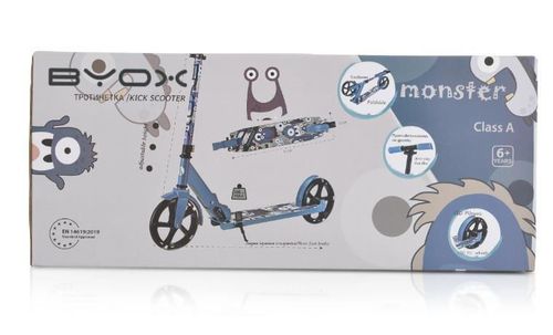 купить Самокат Moni Monster Blue в Кишинёве 