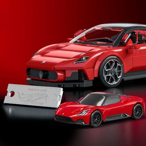 cumpără Set de construcție Hot Wheels JFR90 Maserati MC20, scara 1:32 în Chișinău 