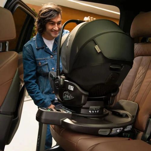 купить Аксессуар к детским автокреслам Nuna IF20800ACSGL Baza Isofix rotativa 360° Curv pentru ARRA, PIPA, CARI si TODL в Кишинёве 