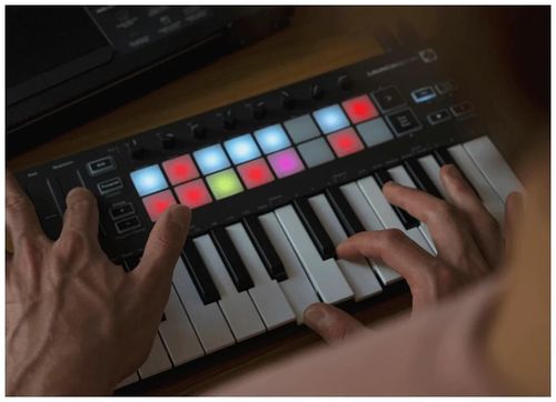 cumpără Accesoriu p/u instrumente muzicale Novation Launchkey Mini MK3 în Chișinău 