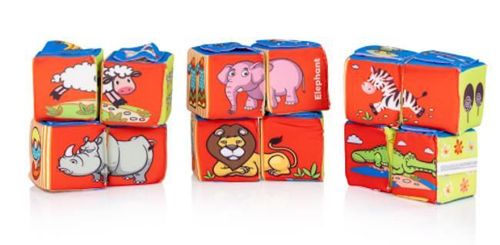 cumpără Jucărie Chipolino PWCUB02501M Кубики Мягкие 12шт în Chișinău 