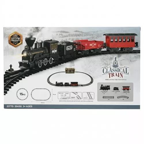cumpără Set de construcție New World 2111 Cale ferata 3 vagoane, 2378D în Chișinău 