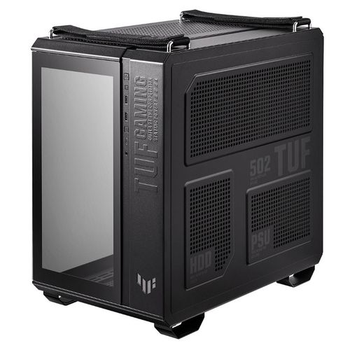 купить Компьютерный корпус Case ATX ASUS TUF GAMING GT502 Black no PSU, Tempered Glass Front & Left Side, 2xUSB 3.2 Gen1, USB 3.2 Gen2 Type C, Audio-out&Mic (carcasa/корпус) XMAS в Кишинёве 