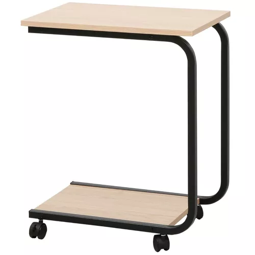 купить Стол Deco Masuta laterala Alabama (50x30x60H) Oak/Black в Кишинёве 