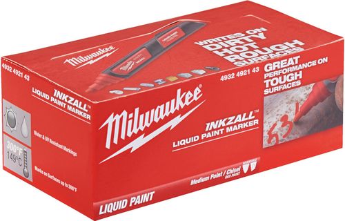 cumpără Instrument de marcare Milwaukee 4932492143 Marker INKZALL, cu vopsea roșie în Chișinău 