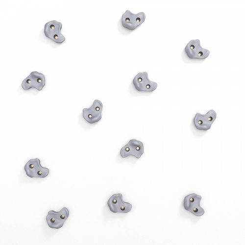 cumpără Accesoriu pentru teren de joacă Romana Dop23 12pcs Grey, cârlige de alpinism în Chișinău 