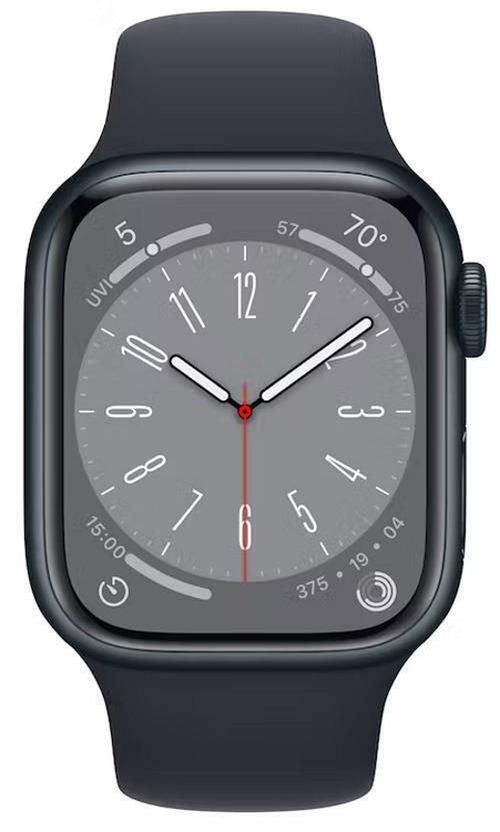 cumpără Ceas inteligent Apple Watch Series 8 GPS 45mm Midnight Aluminium Case MNP13 în Chișinău 