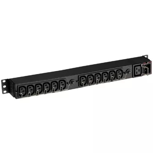 купить Удлинитель электрический EATON Eaton FlexPDU 12 IEC, 1U, C20 input, 4 kW, 16A, 200-240V, Outlets: (12) C13/(1) C19 (EFLX12I) в Кишинёве 