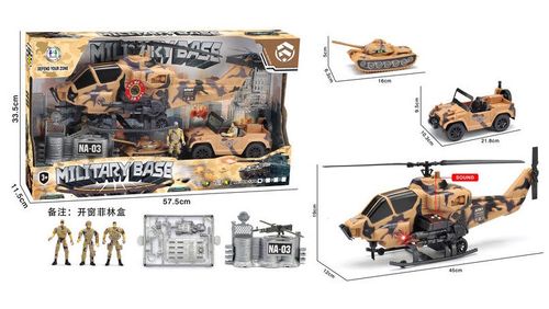 купить Машина Richi (39162) набор военный в Кишинёве 