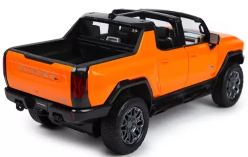 купить Радиоуправляемая игрушка Rastar 93000 Hummer EV, 1:16 orange, 58259 в Кишинёве 
