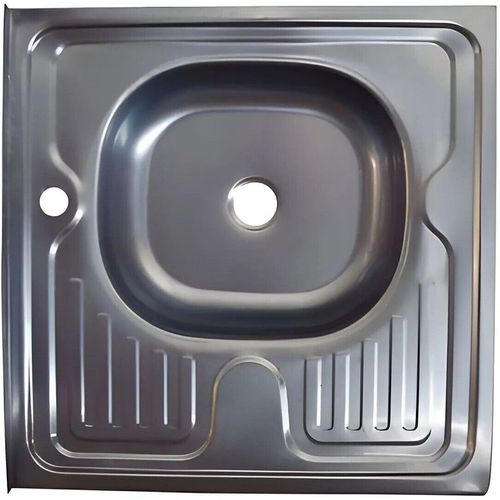 cumpără Chiuvetă bucătărie Asil 29193 pentru masa 600х600 h=100mm -0,4 inox, "Asil" (dreapta) în Chișinău 