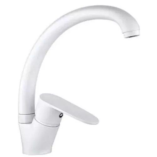 cumpără Bateria bucătărie Sandy 49197 Nobilis pipa F alb mat în Chișinău 