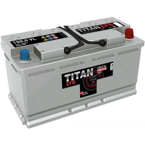 купить Автомобильный аккумулятор Titan EFB 100.0 A/h R+ 13 в Кишинёве 