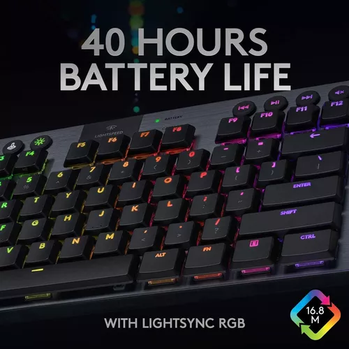 cumpără Tastatură gaming Logitech G915 X LIGHTSPEED TKL TACTILE, Black (L920-012721) în Chișinău 
