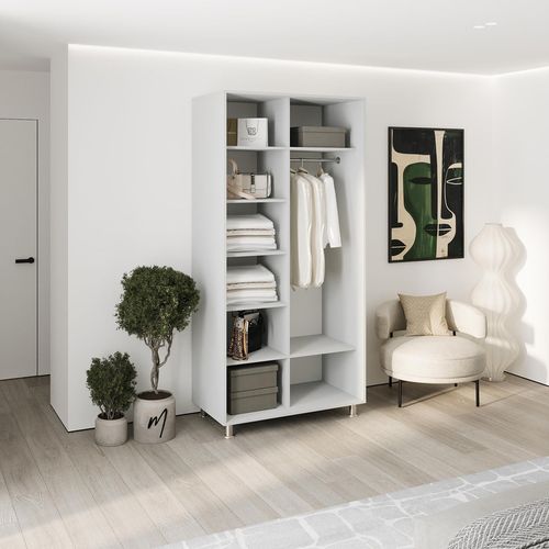 cumpără Dulap my-STYLE C10H0T04AM04-U11, 100x200, серый în Chișinău 