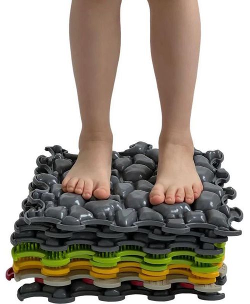 cumpără Covoraș de joacă Ortoto OTO-S-STO Ortopedic-Puzzle Pietre în Chișinău 