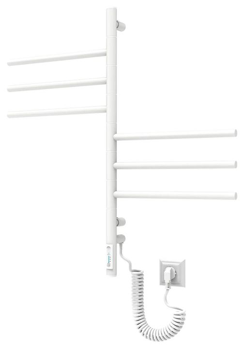 cumpără Uscător de prosoape Elna-Service Vertical-6, 780x395x75mm, alb în Chișinău 