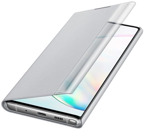 купить Чехол для смартфона Samsung EF-ZN970 Clear View Cover Silver в Кишинёве 