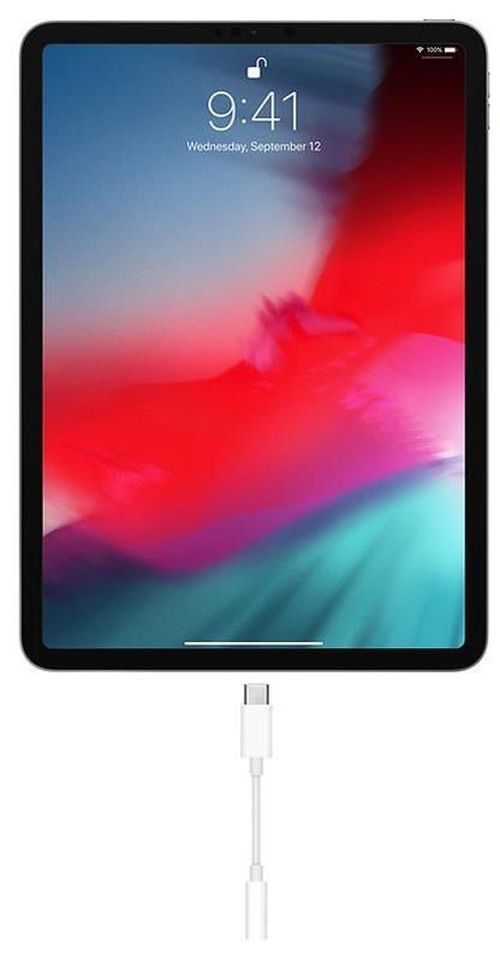 купить Адаптер для мобильных устройств Apple USB-C to 3.5 mm Jack Adapter MU7E2/MW2Q3 в Кишинёве 