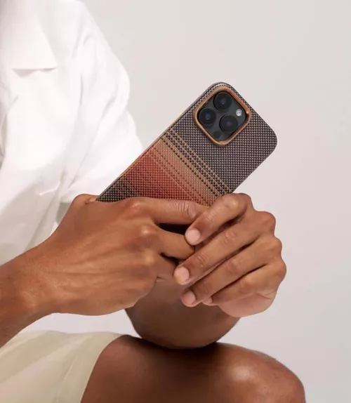 купить Чехол для смартфона Pitaka Military-Grade Protective Case for iPhone 16 Pro Max Sunset (KI1601PPSUM) в Кишинёве 