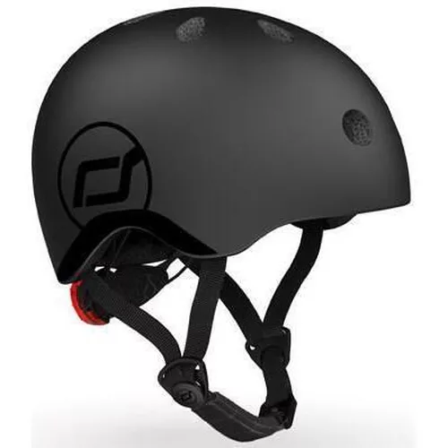 cumpără Cască de protecție Scoot&Ride 00893 Casca de protectie pentru copii cu sistem de reglare Black M-L în Chișinău 