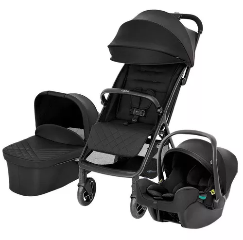 cumpără Сărucior pentru copii Graco GT2107CAMDN000 Myavo 3 in 1 Midnight în Chișinău 
