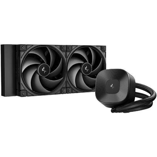купить Кулер Deepcool LE240 V2 ZERO DARK Black в Кишинёве 