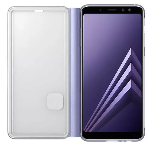 cumpără Husă pentru smartphone Samsung EF-FA530, Galaxy A8 2018, Neon Flip Cover, Orchid în Chișinău 