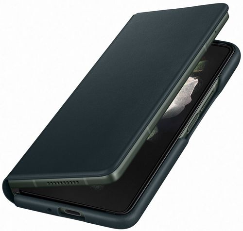 cumpără Husă pentru smartphone Samsung EF-FF926 Leather Flip Cover Q2 Green în Chișinău 