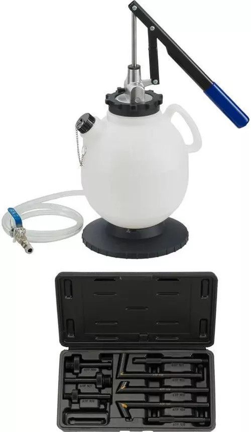 купить Насос для ГСМ Force 908T9 Установка для подачи масла в АКПП (ручная) 8 пр. в Кишинёве 