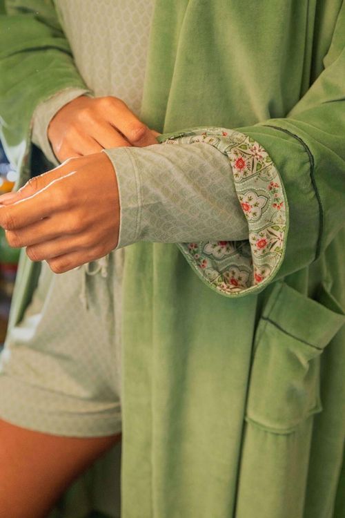 купить Домашний текстиль Pip Studio 51.510.854 Naomi Kimono Velvet Green L Green в Кишинёве 