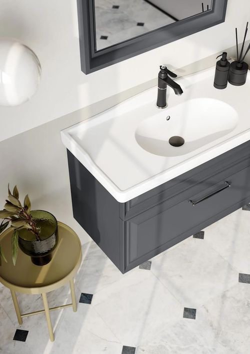 купить Шкаф под умывальник Orka Design 105 anthracite в Кишинёве 