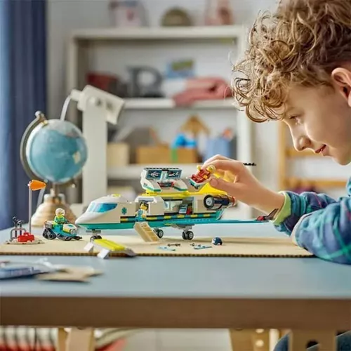 купить Конструктор Lego 60465 City Iesirea de urgenta a unei aeronavei de ambulanta aeriana в Кишинёве 